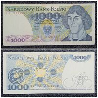 1000 злотых Польша 1982 г.