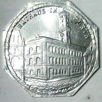 ГЕРМАНИЯ НЮРНБЕРГ 20 пфеннигов 1920 год - ШТЕМПЕЛЬНЫЙ БЛЕСК!