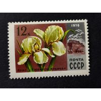 1978 СССР. Цветы Москвы. Ирис К юбилею Ильича