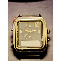 Часы наручные Electronika Alarm Chronograph, Электроника 59Б   Редкие советские часы "два в одном":  цифровые и аналоговые сразу!