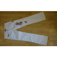 Крутые джинсы белые Dolce & Gabbana оригинал, размер 24