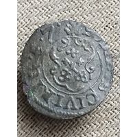 Распродажа - Солид 1657г., Карл Х Густав,Ливония(Швеция)