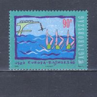 [278] Венгрия 2006. Спорт.Синхронное плавание. Гашеная марка.