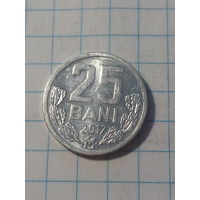 25 бани Молдова 2017 год