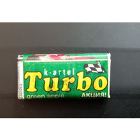 Жевательная резинка  turbo 2025 г РОССИЯ