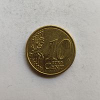 Австрия 10 евроцентов 2008 г.
