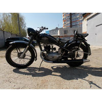 Оригинальная боковая складная подставка к советским мотоциклам марки ИЖ-49.