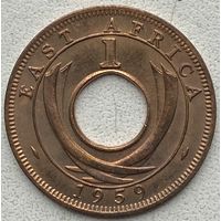 Британская Восточная Африка 1 цент 1959 г. KN