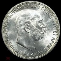 1 крона 1914 Австро-Венгрия! Лёгкая патина! Ещё шикарнее!