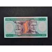 200 крузейро  1984 года. Бразилия. UNC . Распродажа