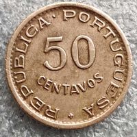 Ангола 50 сентаво 1958 г.