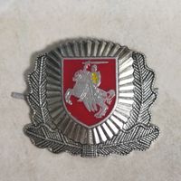 Кокарда сотрудника милиции Республики Беларусь образца 1992 года.