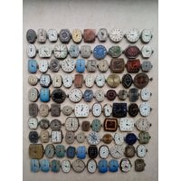 МЕХАНИЗМЫ ЧАСОВ СССР 100-ШТУК (25588)