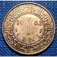 Суринам 1 цент 1962 г.
