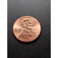 США 1 цент 2024 г - D