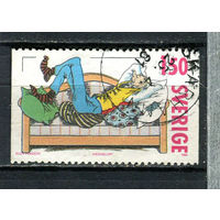 Швеция - 1980 - Шведские комиксы 1,50Kr - [Mi.1127C] - 1 марка. Гашеная.  (LOT Gz47)-T3P42