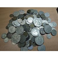 Советские монеты, лотом с Рубля. 540гр