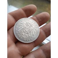 5 марок 1903 г Пруссия ( А- монетный двор Берлин)