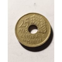Испания 25 песет Кастилия-Ла-Манча 1998