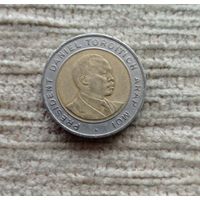 Werty71 Кения 5 шиллингов 1997 Биметалл