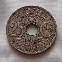 25 сантимов 1927 г. Франция