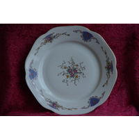 Блюдо  ( Богемия )   30,5 см  (  целое )