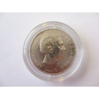 Талер (Мадонна) 1871. Бавария. Оригинал. Серебро