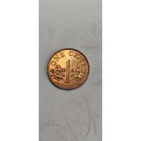Сингапур 1 цент 1995