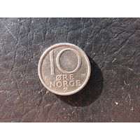 Норвегия. 10 эре. 1985. С 20 копеек. Распродажа коллекции. Смотрите другие лоты.