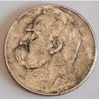 5 злотых Иосиф Пилсудский (легионер) 1934 год.