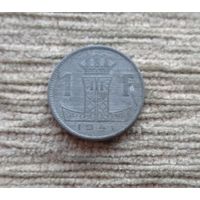 Werty71 Бельгия 1 франк 1941 Лев
