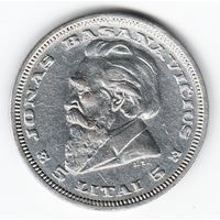 Литва 5 литов 1936 г. Ag _состояние VF/XF