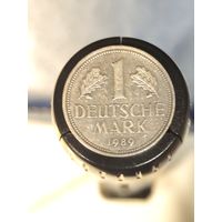 Германия 1 марка 1989 D