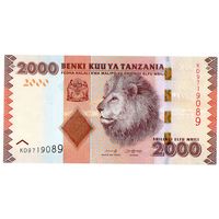 ТАНЗАНИЯ 2000 ШИЛЛИНГОВ