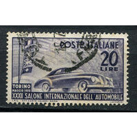 Италия - 1950 - 32-й Международный автомобильный салон в Турине - [Mi. 790] - полная серия - 1 марка. Гашеная.  (Лот 83AC)
