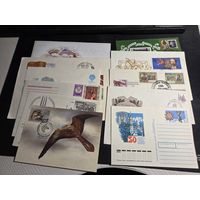 Беларусь Открытки и конверты 90 годы 52 шт ВСЕ С МАРКАМИ