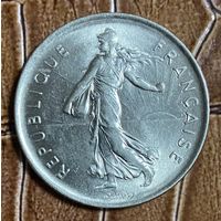 Монета Франция  5  Франков 1971год. С рубля без МЦ.