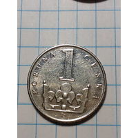 1 крон Чехия 1994 год