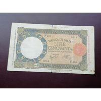 Италия 50 лир  1940