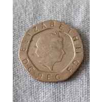 Великобритания. 20 пенсов 1999 года. (4)