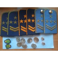 Погоны, пуговицы железнодорожные