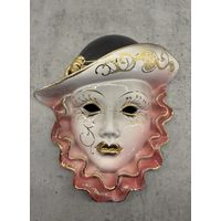 Венецианская Маска. Розовая.   Распродажа коллекции!!!