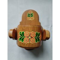 Деревянная Сольница на стену