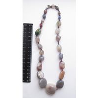 Все лоты с рубля.Бусы,натуральный камень.СССР