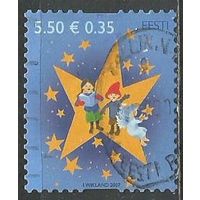 Эстония. Рождество. 2007г. Mi#598.