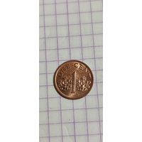 Сингапур 1 цент 1995