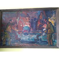 Красовский Е.Е.Разлив стали 1966 г.