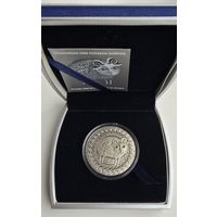 Овен. Знаки зодиака. Серебро. 2009 год.