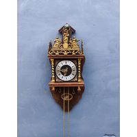 Голландские Настенные Часы "ZAANSE CLOCK" середина ХХ века M#3