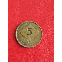 Исландия 5 эйре 1981